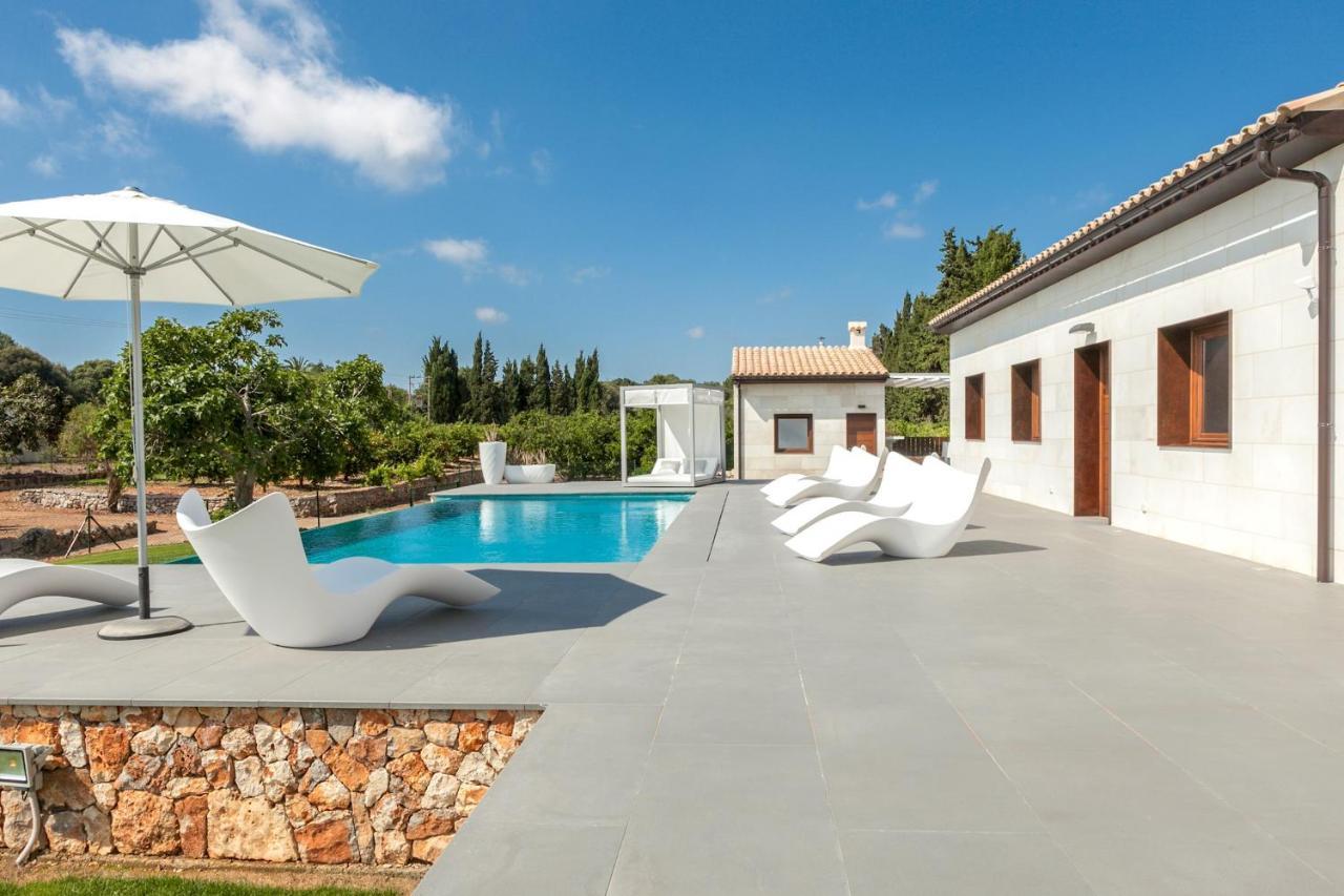 Can Calet Can Tomeu - Modern House With Private Pool For 6 Villa Llubí Exteriör bild